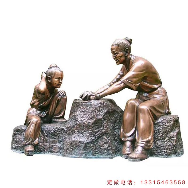 校园典故人物铜雕（1）