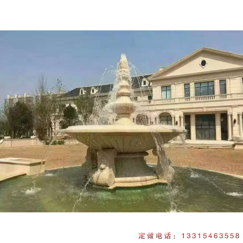 广场喷泉景观石雕（1）