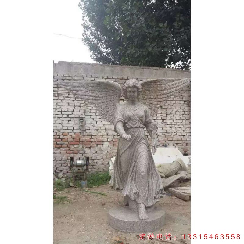 西方天使石雕