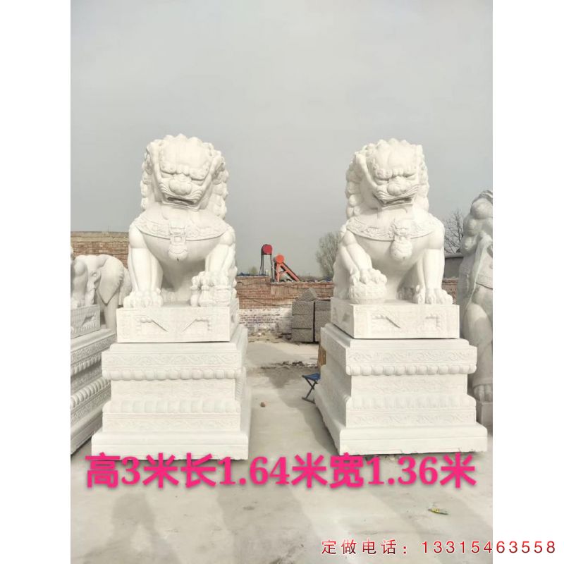 广场狮子石雕（1）