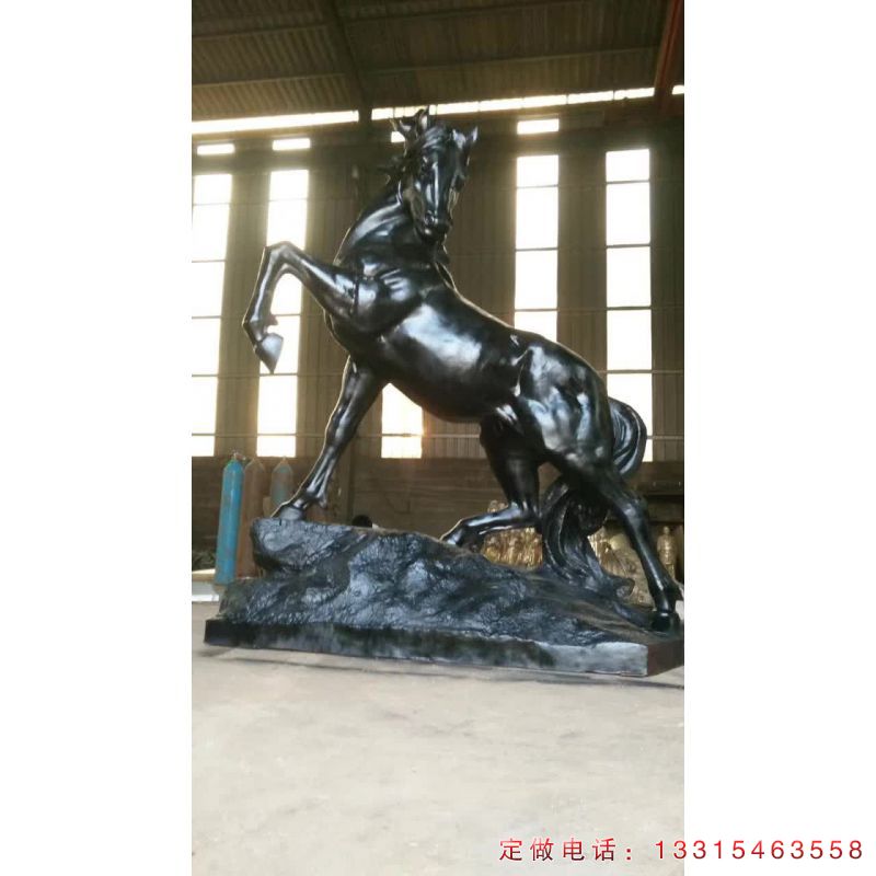 动物马铜雕