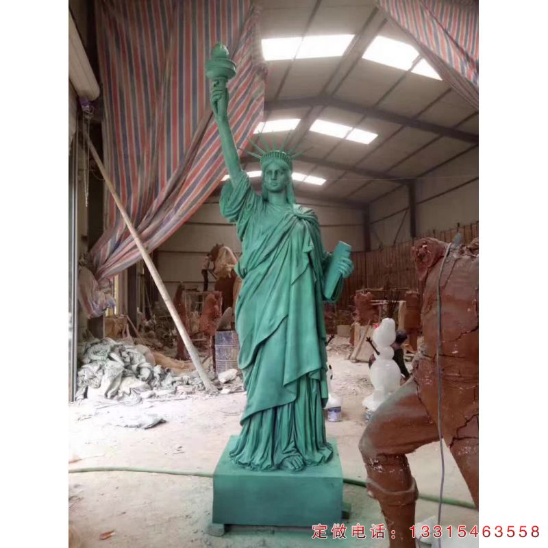 自由女神铜雕