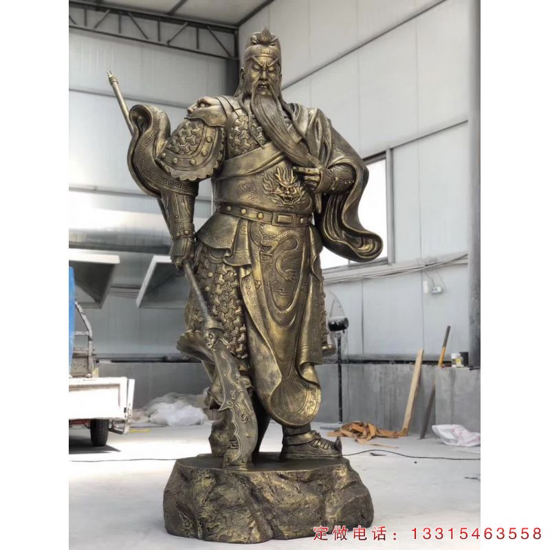 关公铜雕