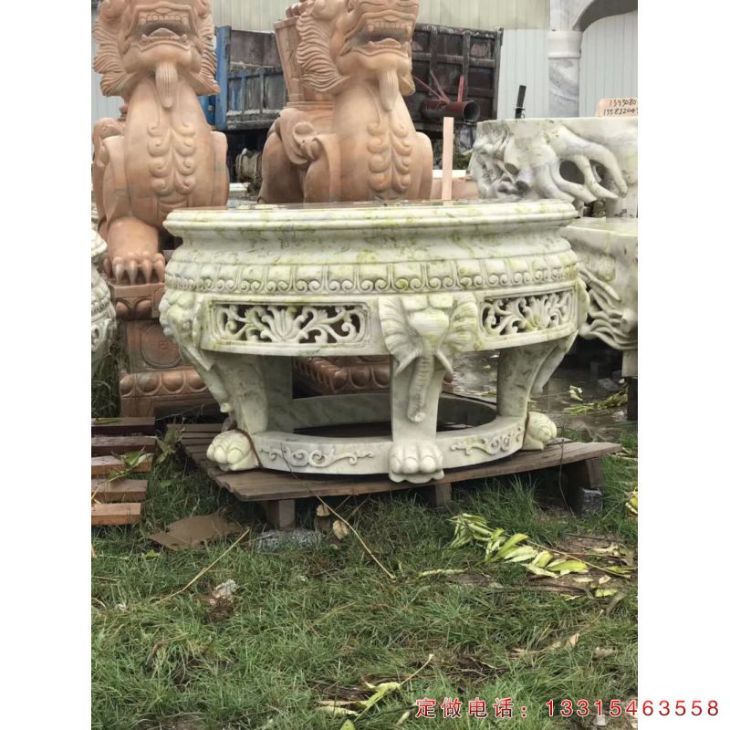 广场石桌石雕（1）