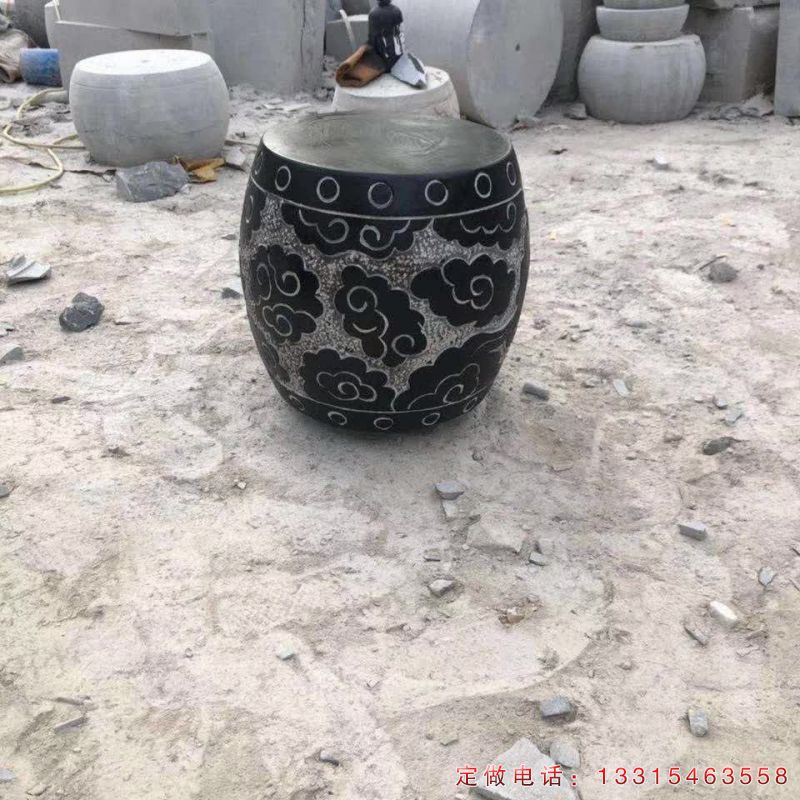 鼓石桌公园景观雕塑（2）