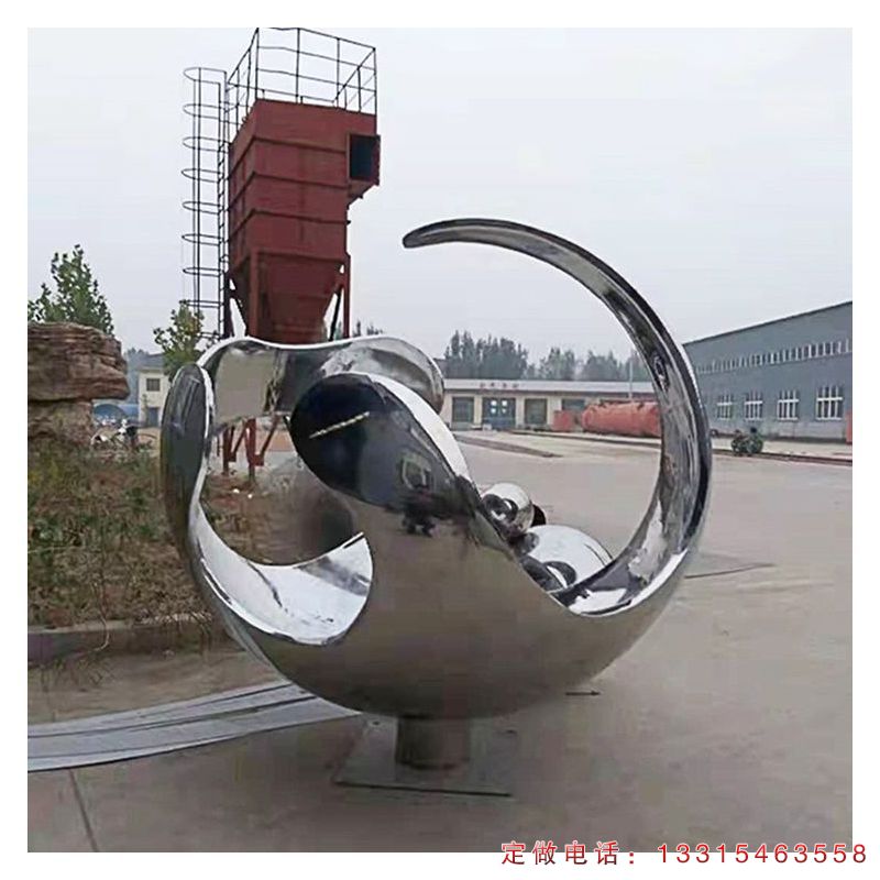 不锈钢抽象景观雕塑（2）