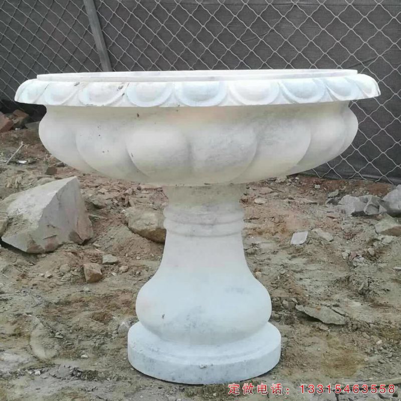 欧式石雕花盆景观雕塑（2）