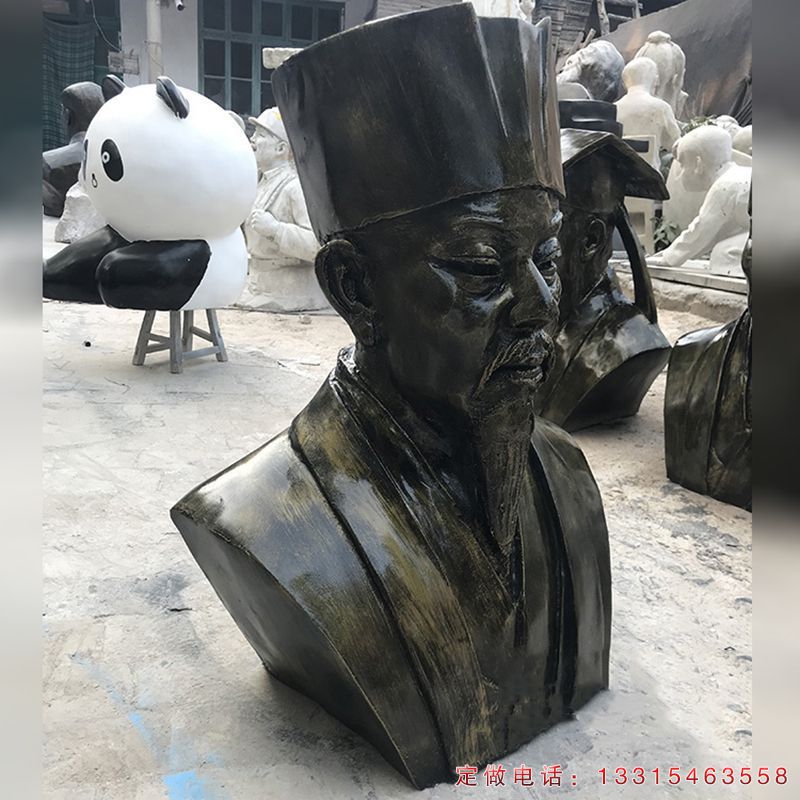 苏轼校园古代人物铜雕（2）