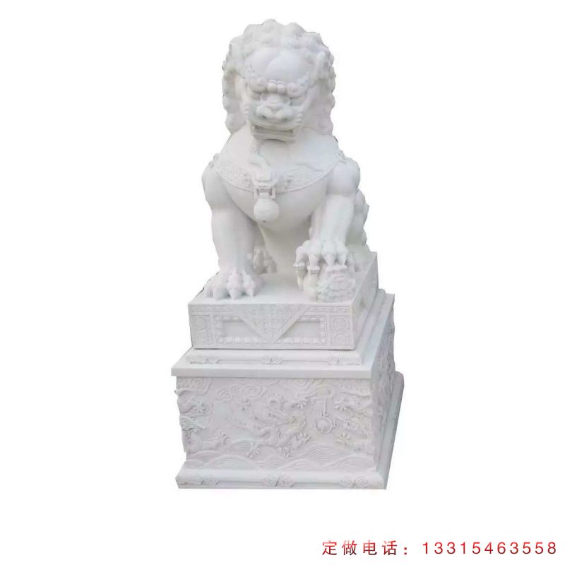 城市石狮子动物雕塑（4）