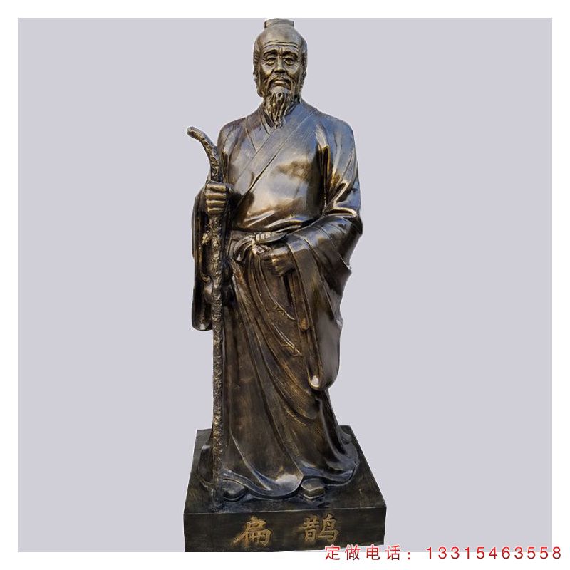 扁鹊铜雕城市人物雕塑（1）
