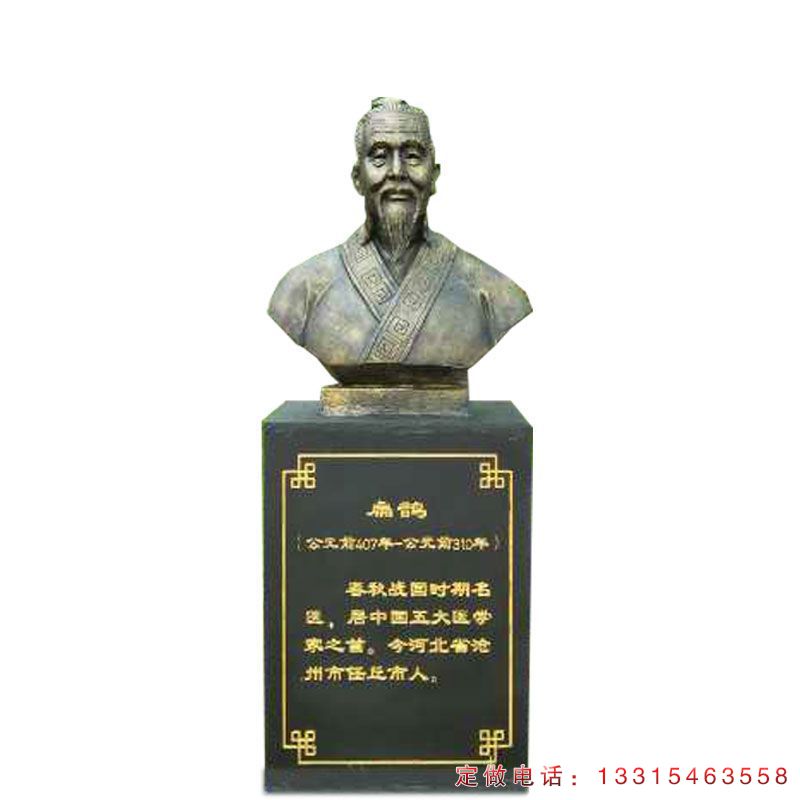 扁鹊铜雕医院人物雕塑（2）