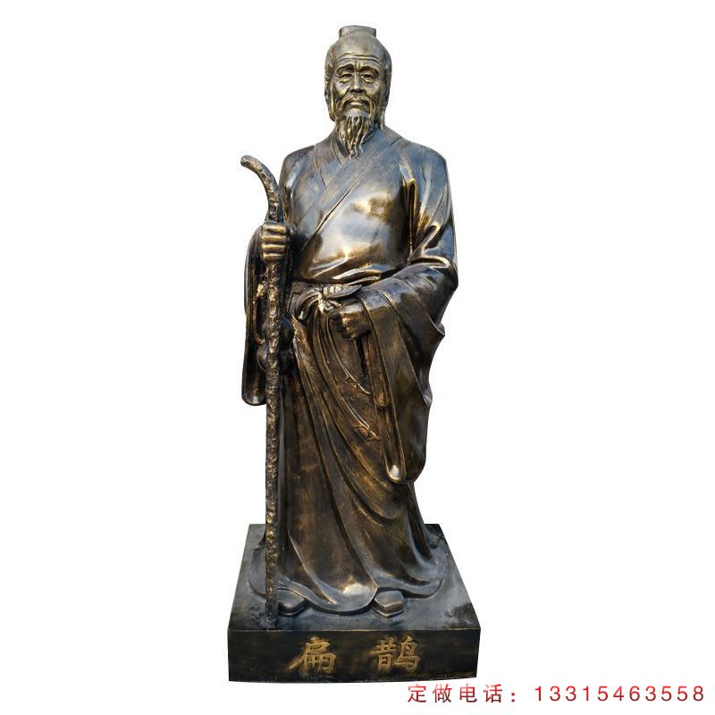 医院扁鹊铜雕人物雕塑（1）