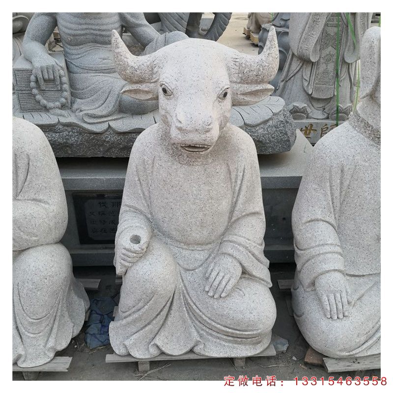 生肖城市大理石动物雕塑（1）
