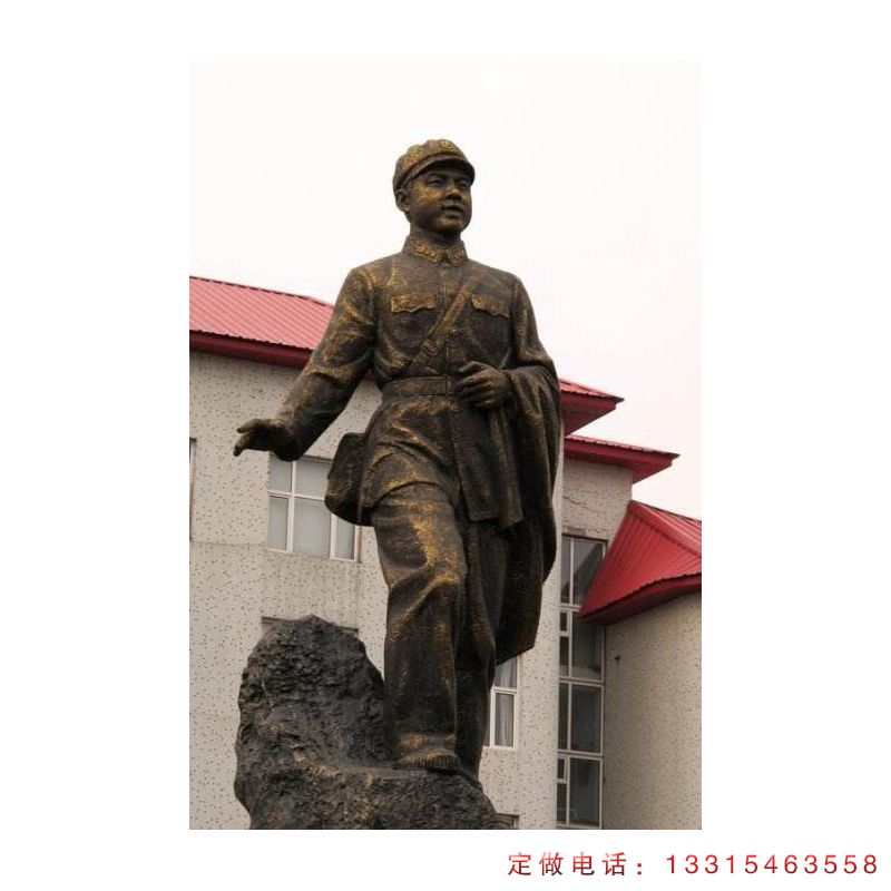 城市雷锋铜雕人物雕塑（1）